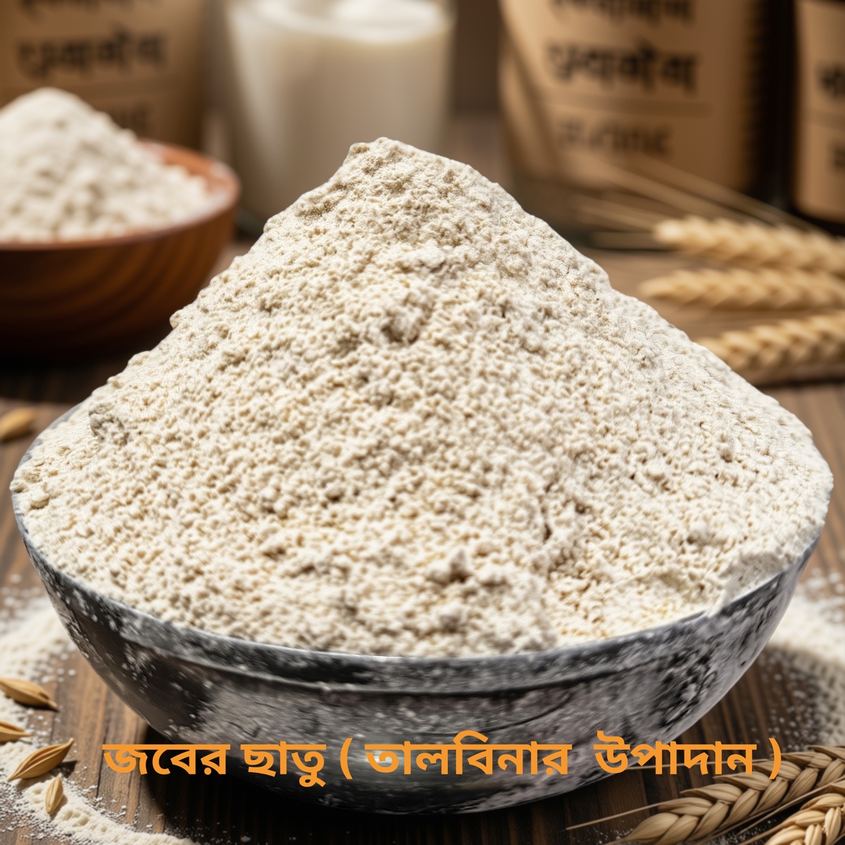 তালবিনা / জবের ছাতু – Talbina / Barley Chatu (Jober Chatu)